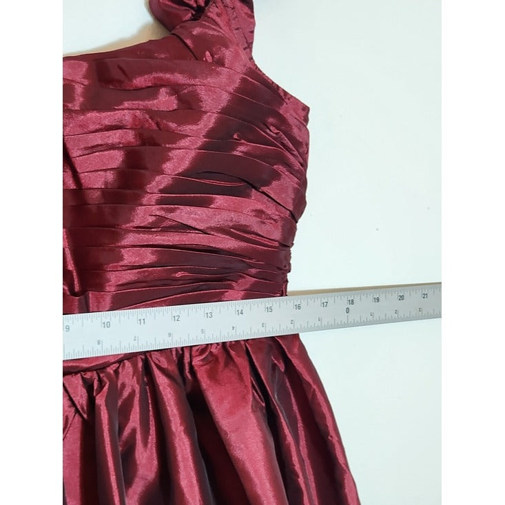 Lulus Burgundy Lace-up Back Midi Party Dress NWT Size XL Wedding Guest Dress