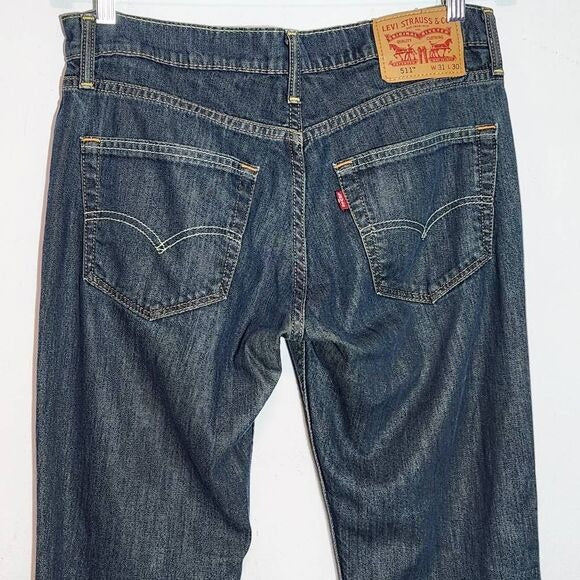 Levi's Men's 511 Jeans Size 31 X 30 Distressed Men's Levi's Jeans