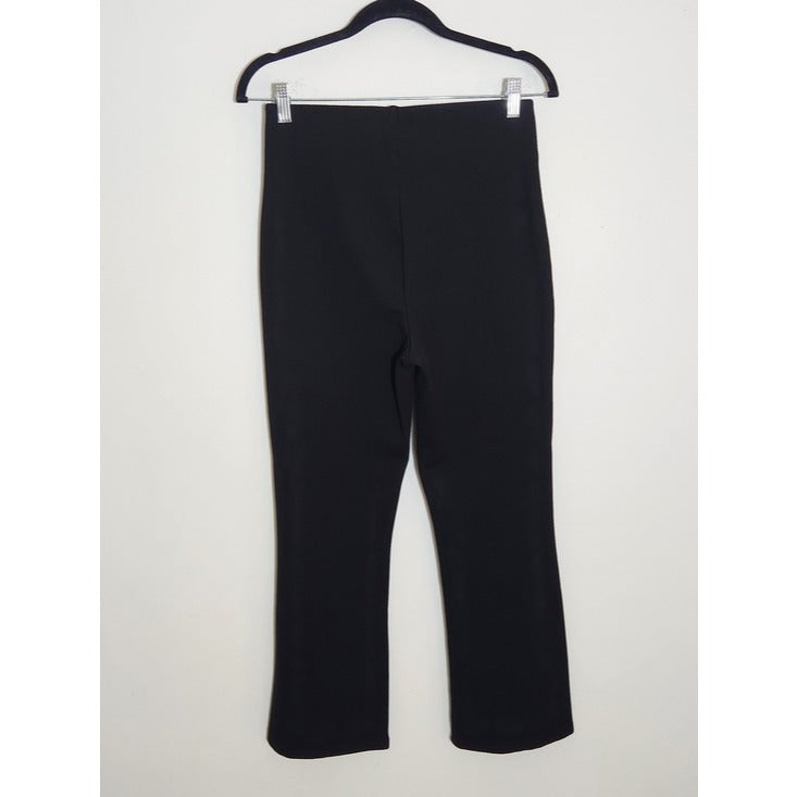 Old Navy Black Stevie Flare Ankle Pants Size Medium