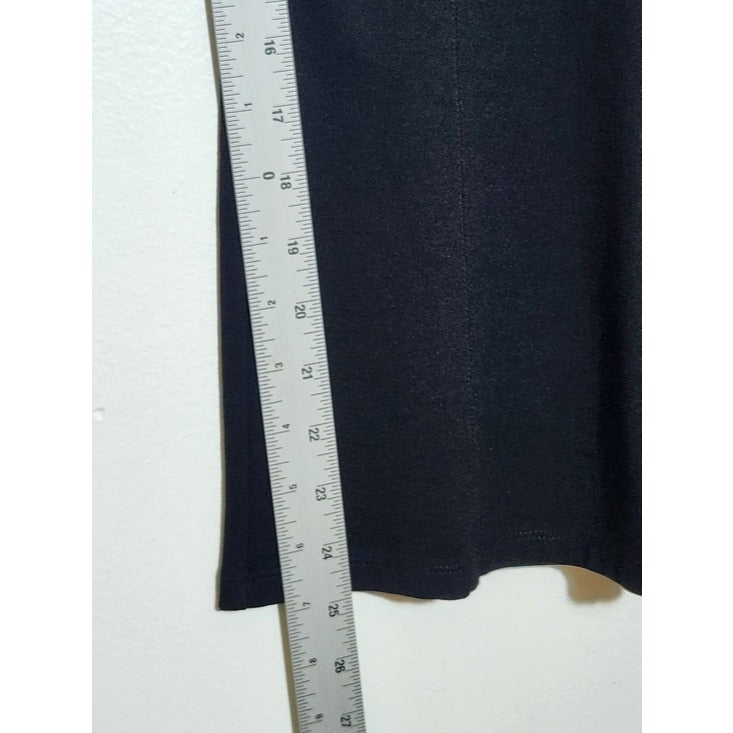 Old Navy Black Stevie Flare Ankle Pants Size Medium