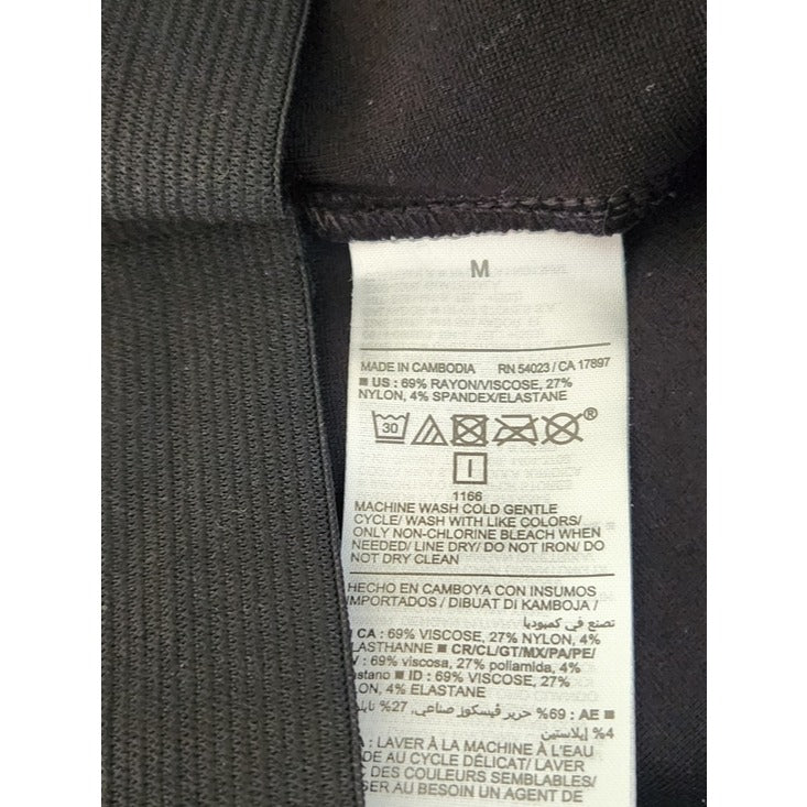 Old Navy Black Stevie Flare Ankle Pants Size Medium