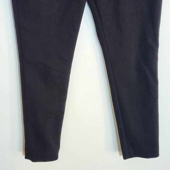 LOFT Black Julie Skinny Ankle Pants Size 8 Petite