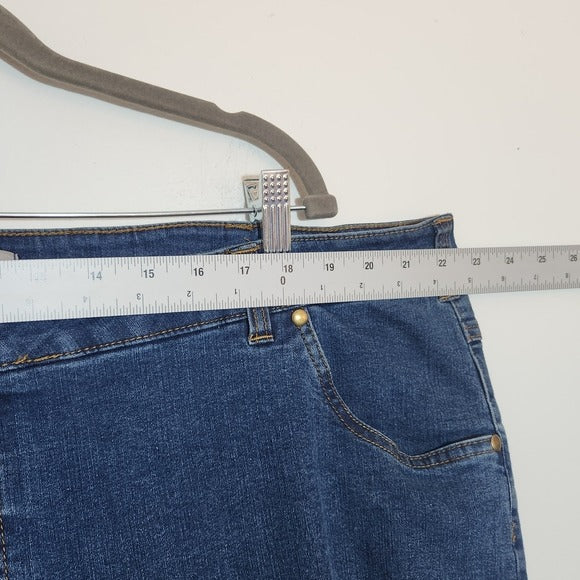Woman Within Straight Leg Jeans Size 26W Tall