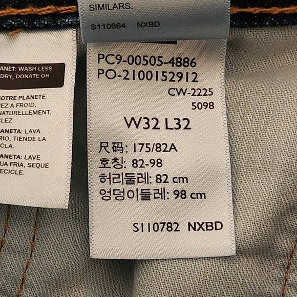 Levi's Mens 505 Straight Leg Jeans Size 32x32