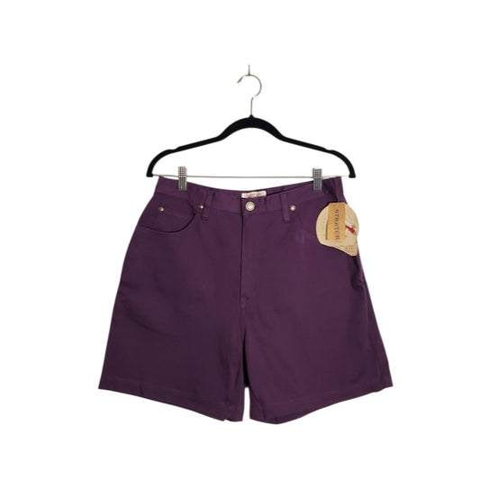 Cherokee Womens Purple Shorts Size 12 NWT