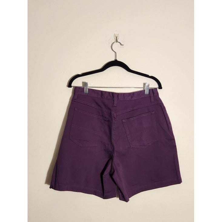 Cherokee Womens Purple Shorts Size 12 NWT