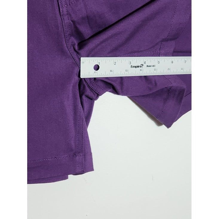 Cherokee Womens Purple Shorts Size 12 NWT