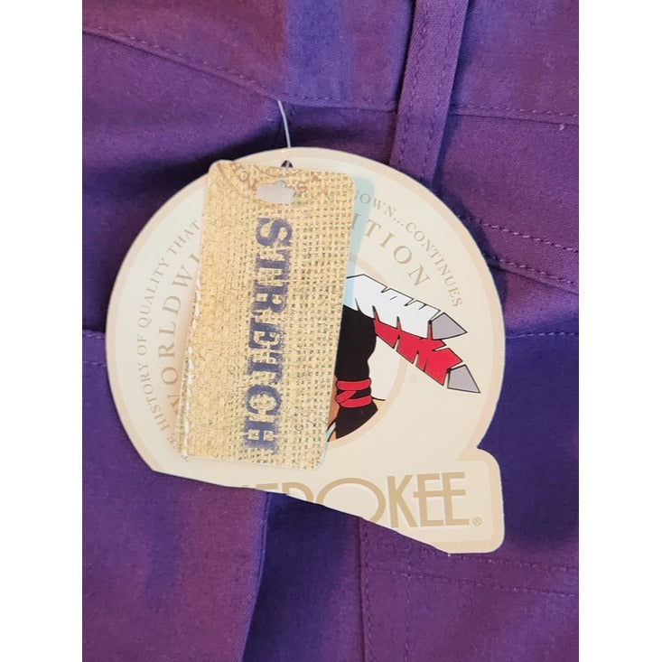 Cherokee Womens Purple Shorts Size 12 NWT