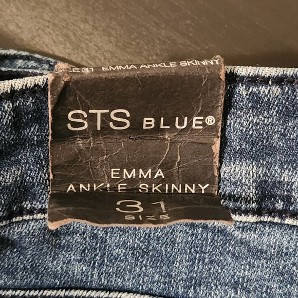 STS Blue Emma Ankle Skinny Jeans Size 31 NWOT