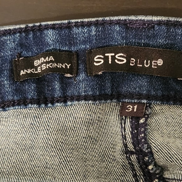 STS Blue Emma Ankle Skinny Jeans Size 31 NWOT