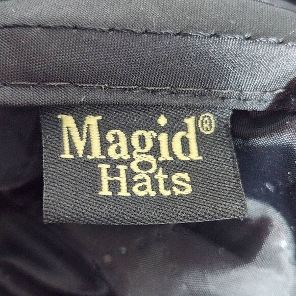Magid Hats Red, White, and Blue Embroidered Newsboy Hat NWOT One Size