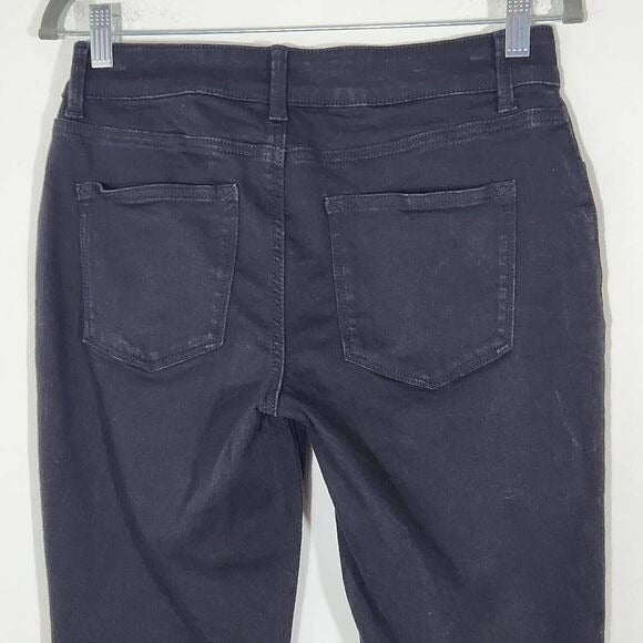 Maurices Black Skinny Ankle Jeans Size Medium Short