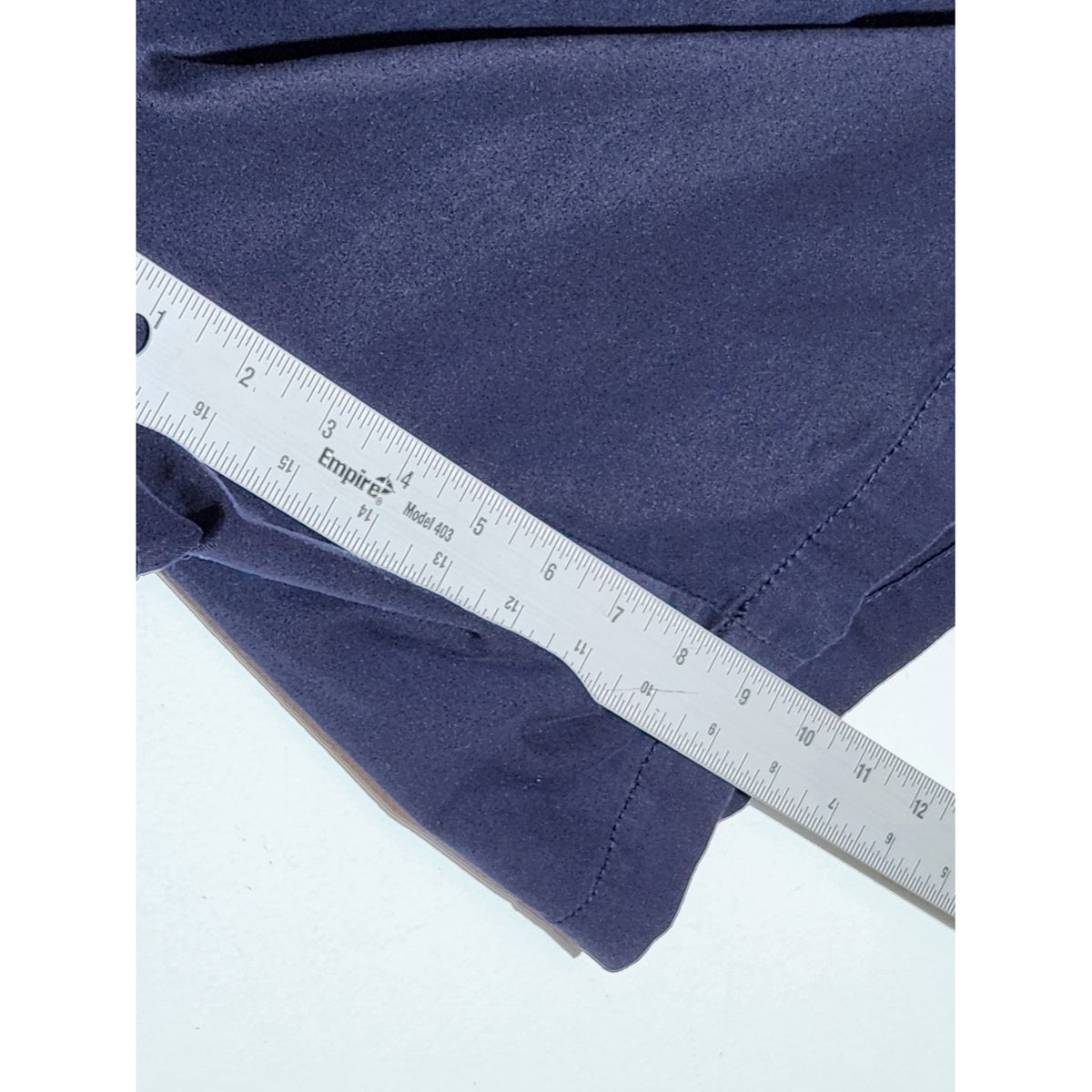 Talbots Navy Girlfriend Chino Shorts Cotton Blend Size 18W