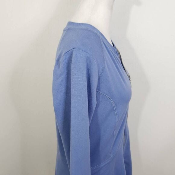 D&Co. Blue Knit Jacket Size XXS Light Blue Jacket D&Co. Blue Jacket