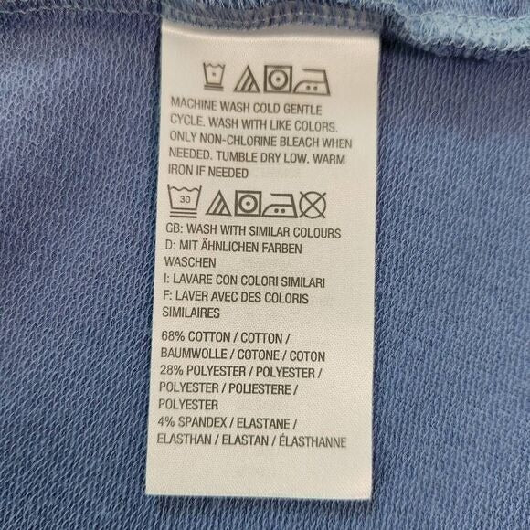 D&Co. Blue Knit Jacket Size XXS Light Blue Jacket D&Co. Blue Jacket