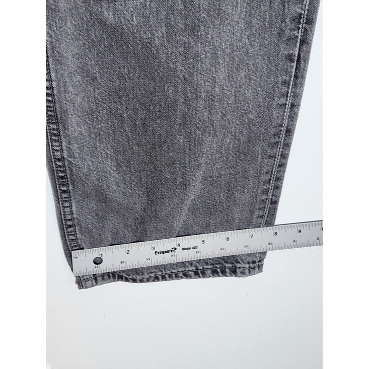 H&M Mens Gray Relaxed Fit Jeans Size 38x32