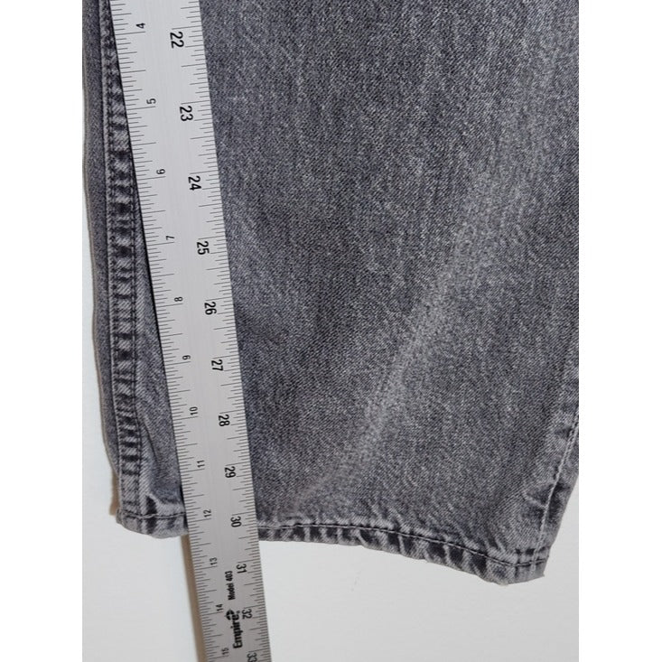 H&M Mens Gray Relaxed Fit Jeans Size 38x32