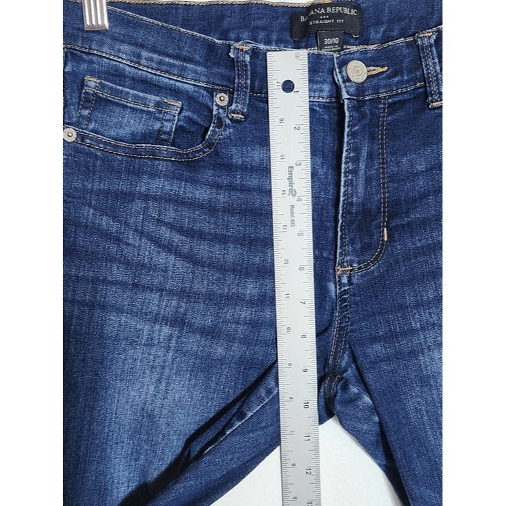 Banana Republic Womens Straight Leg Jeans Size 10