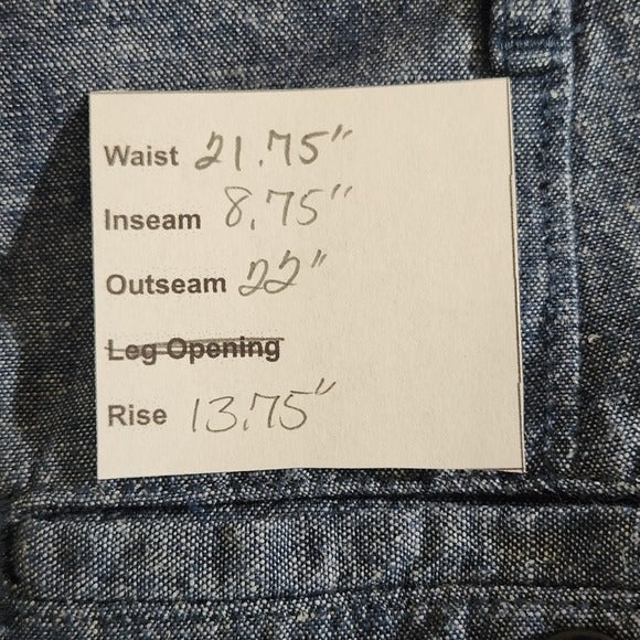 Levi's Men's Blue Chino Shorts Size 42 Mens Blue Linen Blend Shorts