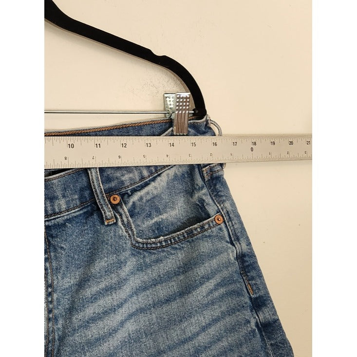 American Eagle Strigid Relaxed Cutoff Jean Shorts Size 12