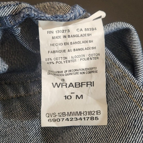 Wrangler Women's Dark Wash Capri Jeans Size 10 Women's Capri Jeans