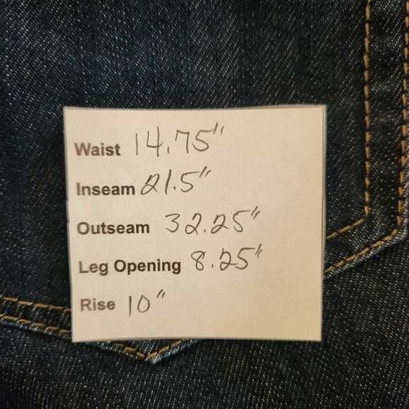 Wrangler Women's Dark Wash Capri Jeans Size 10 Women's Capri Jeans