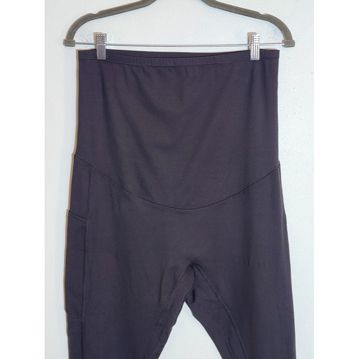 Enerful Gray Maternity Leggings Size XXL NWT