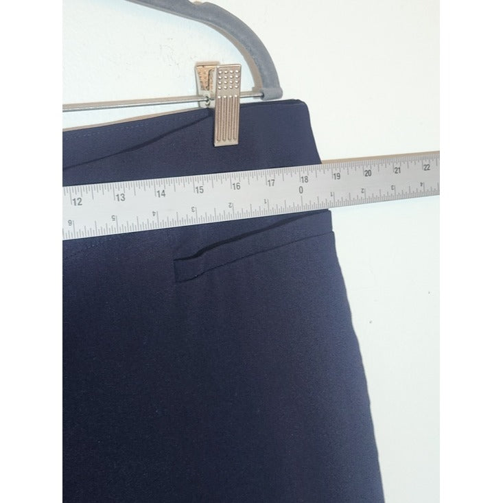 Liz Claiborne Navy Pull On Pants Size 18