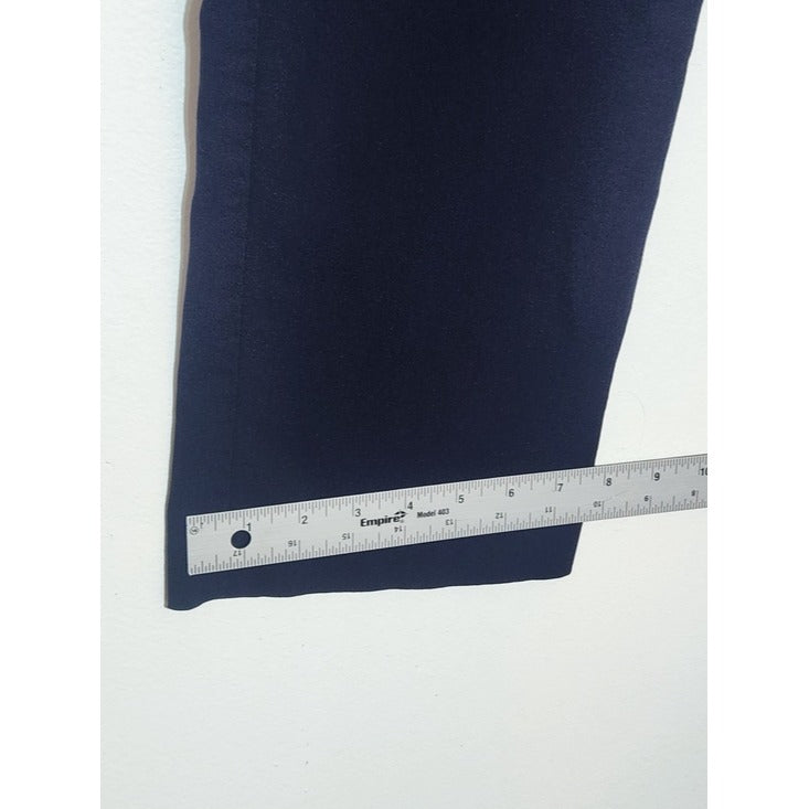 Liz Claiborne Navy Pull On Pants Size 18