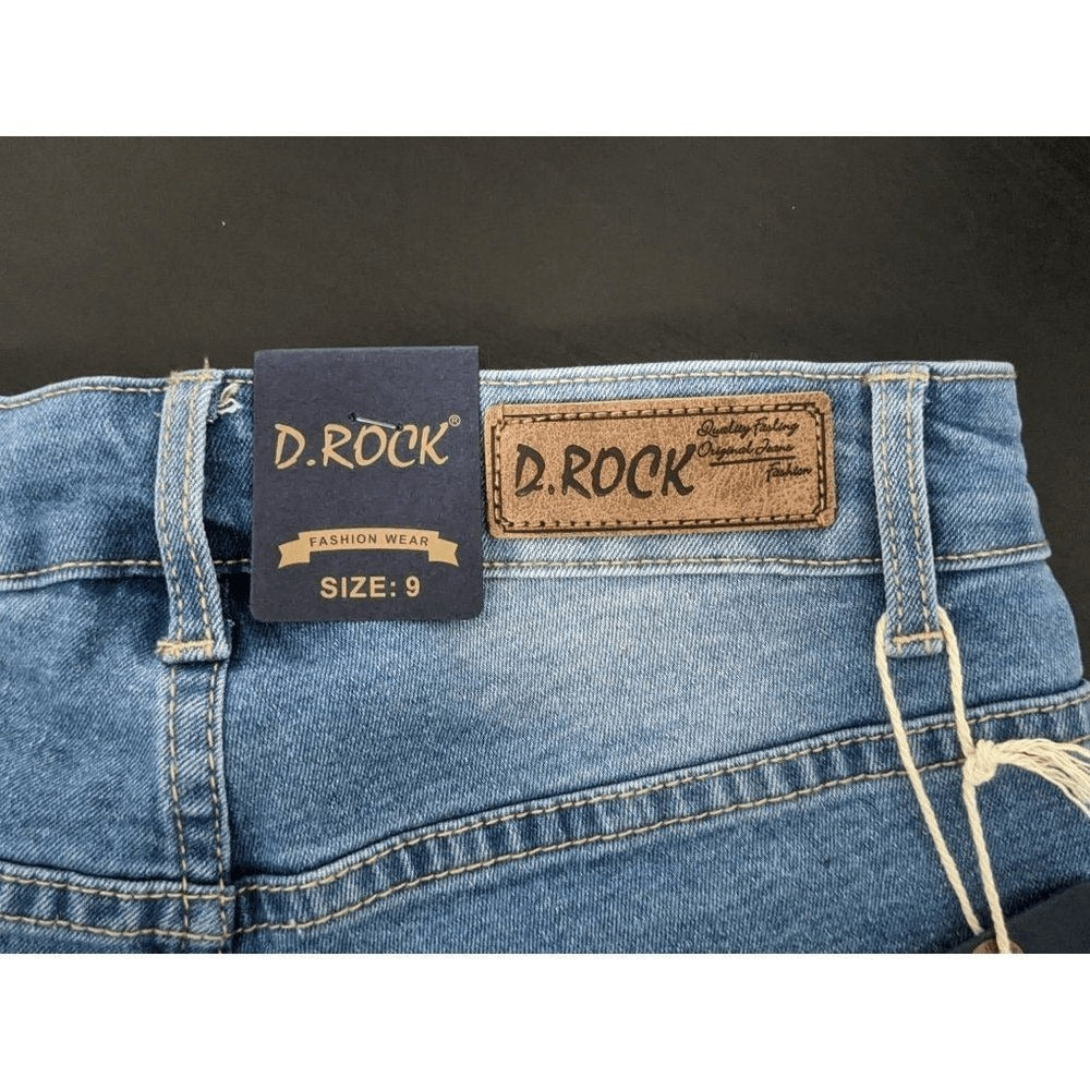 D. Rock High Rise Cut-Off Denim Shorts NWT Size 9 Cut Off Jean Shorts Distressed