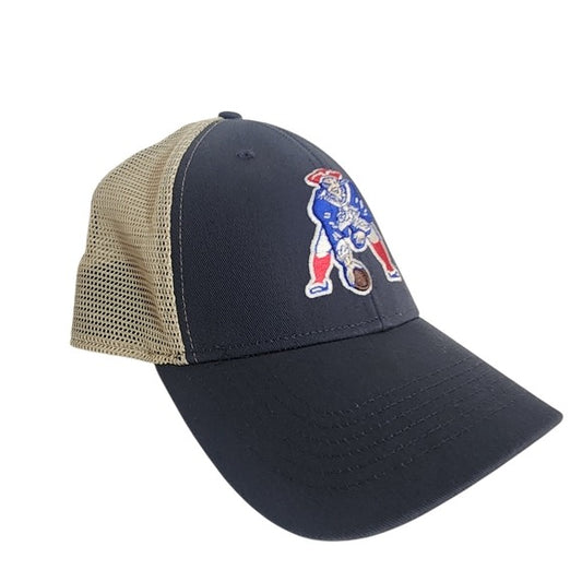 47 Brand Mens New England Patriots Navy Trucker Hat Adjustable