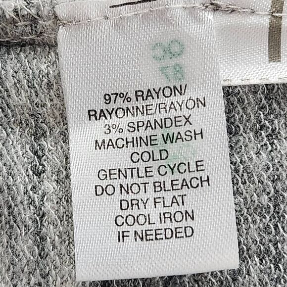 Lou & Grey Gray Cowl Neck Pullover Size Large Heather Gray Tunic