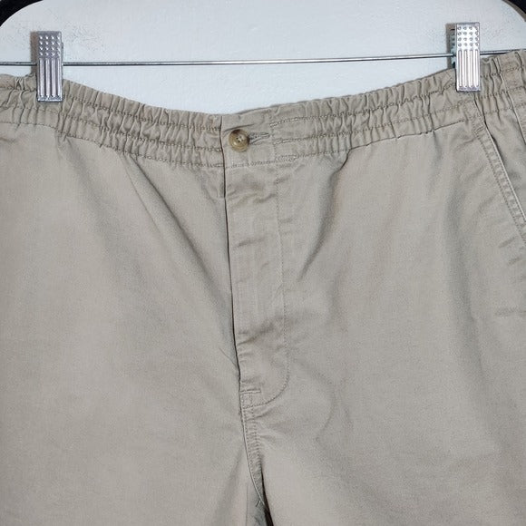 Polo Ralph Lauren Mens Khaki Classic Fit Size Large