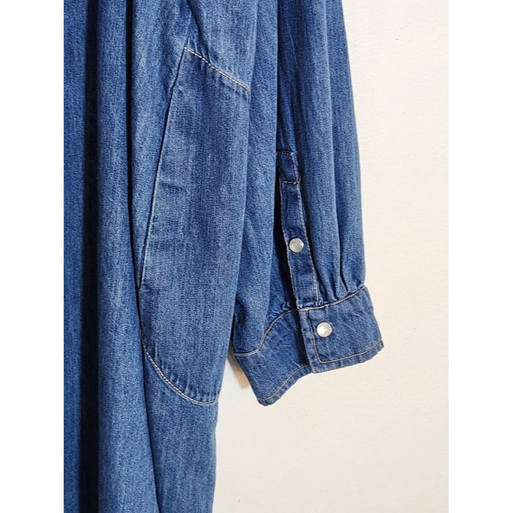Pilcro Coastal Cowgirl Denim Mini Dress Size 3X