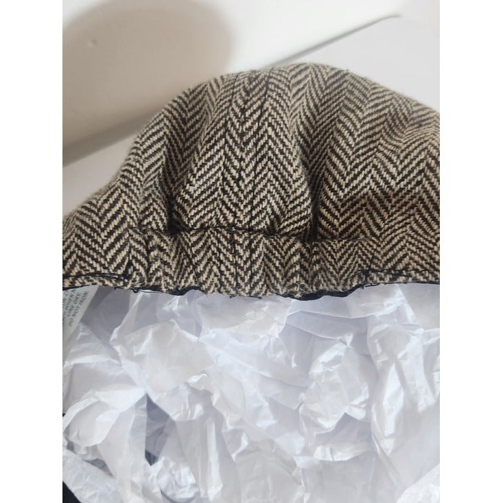 Victory Outfitters Brown Herringbone Tweed Baseball Hat One Size NWT