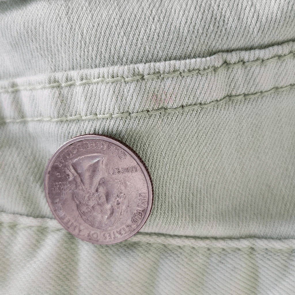 Free People Green Skinny Jeans Size 27 Free People Green Ankle Zip Skinny Denim