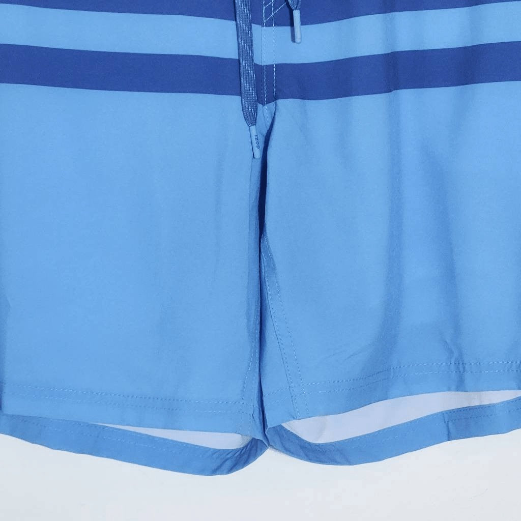 Izod Blue Stripe Swim Trunks NWT Size XXL Izod Saltwater Blue Swim Shorts