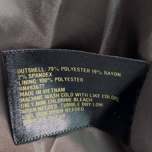 Worthington Brown Blazer Size Medium Classic Brown Suit Jacket New