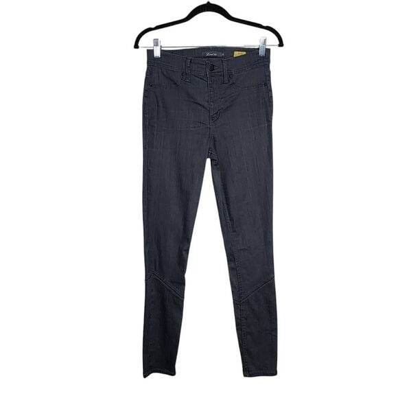 Level 99 Charcoal Gray Tanya High-Rise Skinny Jeans Size 27