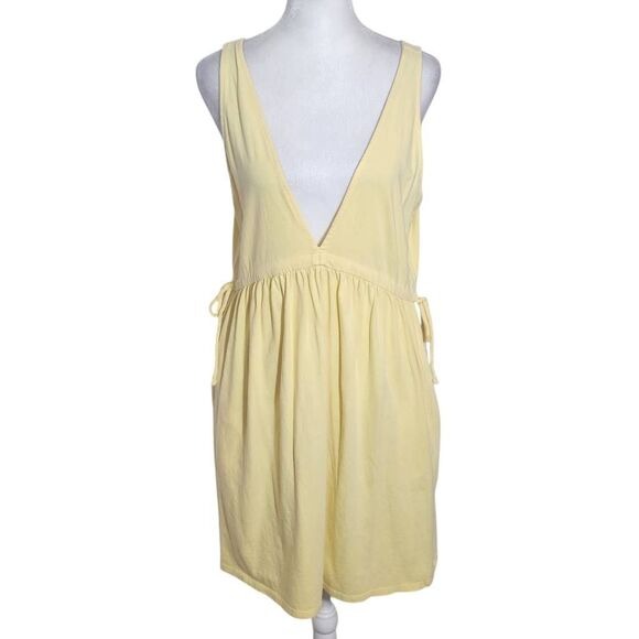 Wild Fable Butter Yellow Sleeveless Mini Dress NWT Size Medium