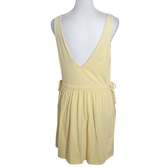 Wild Fable Butter Yellow Sleeveless Mini Dress NWT Size Medium