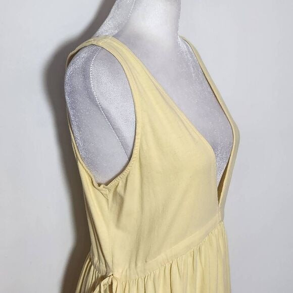Wild Fable Butter Yellow Sleeveless Mini Dress NWT Size Medium