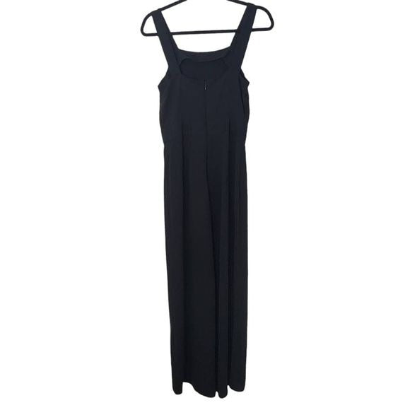 Miss Selfridge Black Sleeveless Jumpsuit Size 4