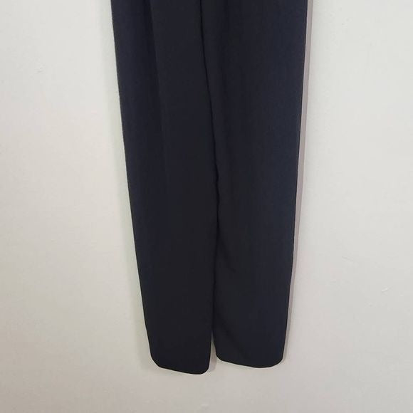 Miss Selfridge Black Sleeveless Jumpsuit Size 4