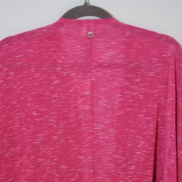 Livi Active Pink Open Front Cardigan NWT Size 26/28 Pink Draped Cardigan