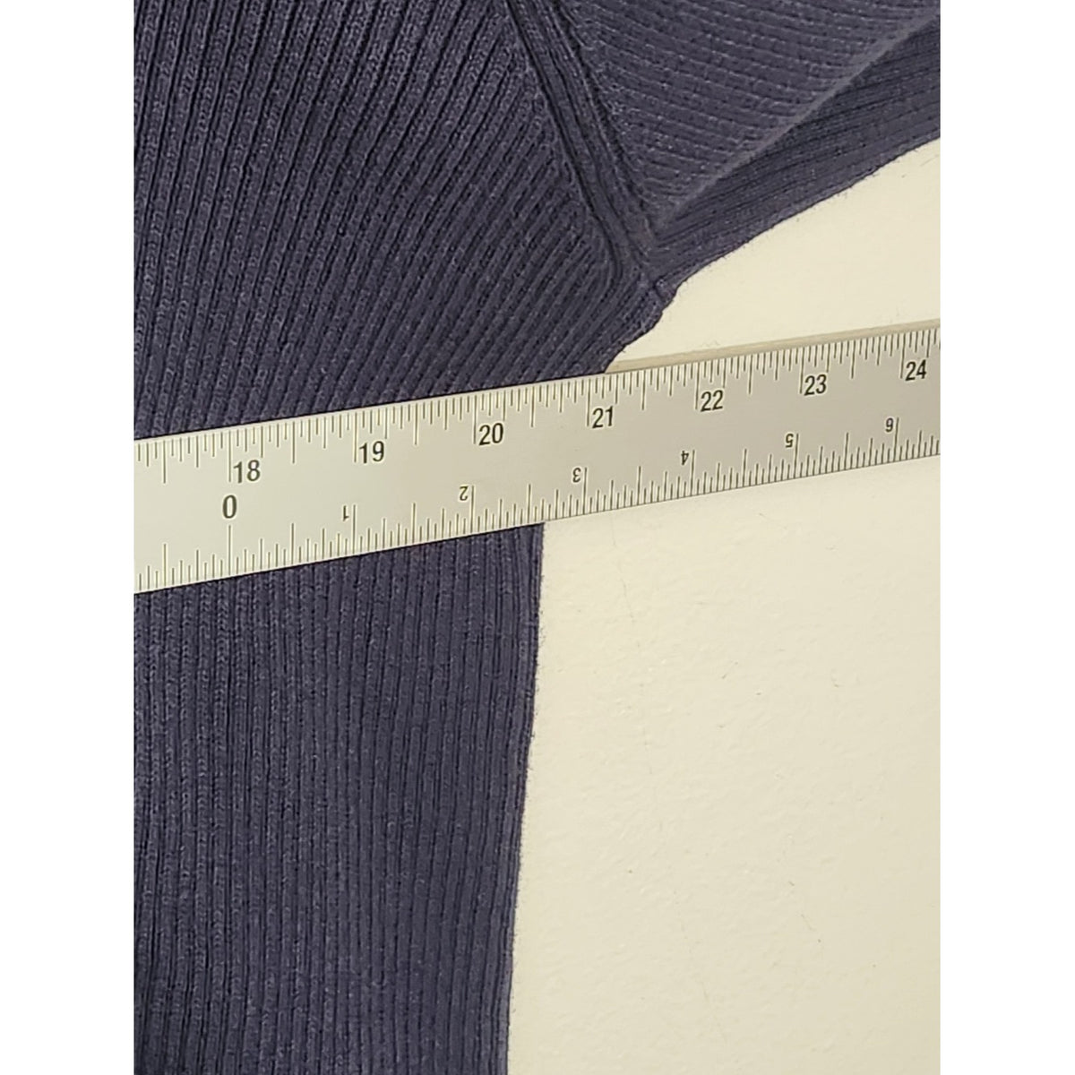Appleseed's Navy Ribbed Knit Turtleneck Sweater Size XL