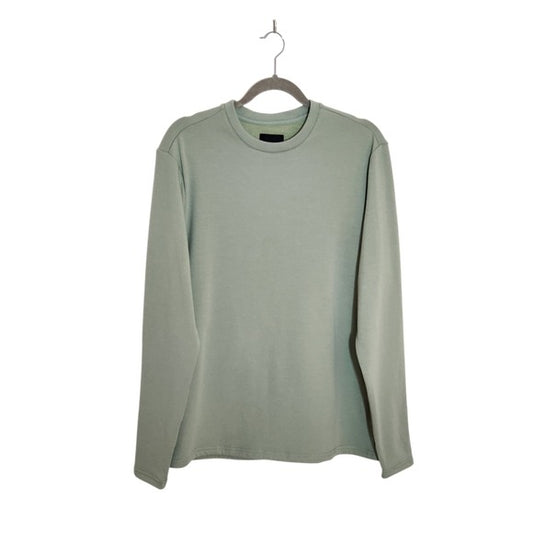 01.Algo Mens Light Green Sweatshirt Size Medium NWT