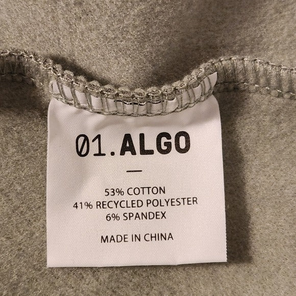 01.Algo Mens Light Green Sweatshirt Size Medium NWT