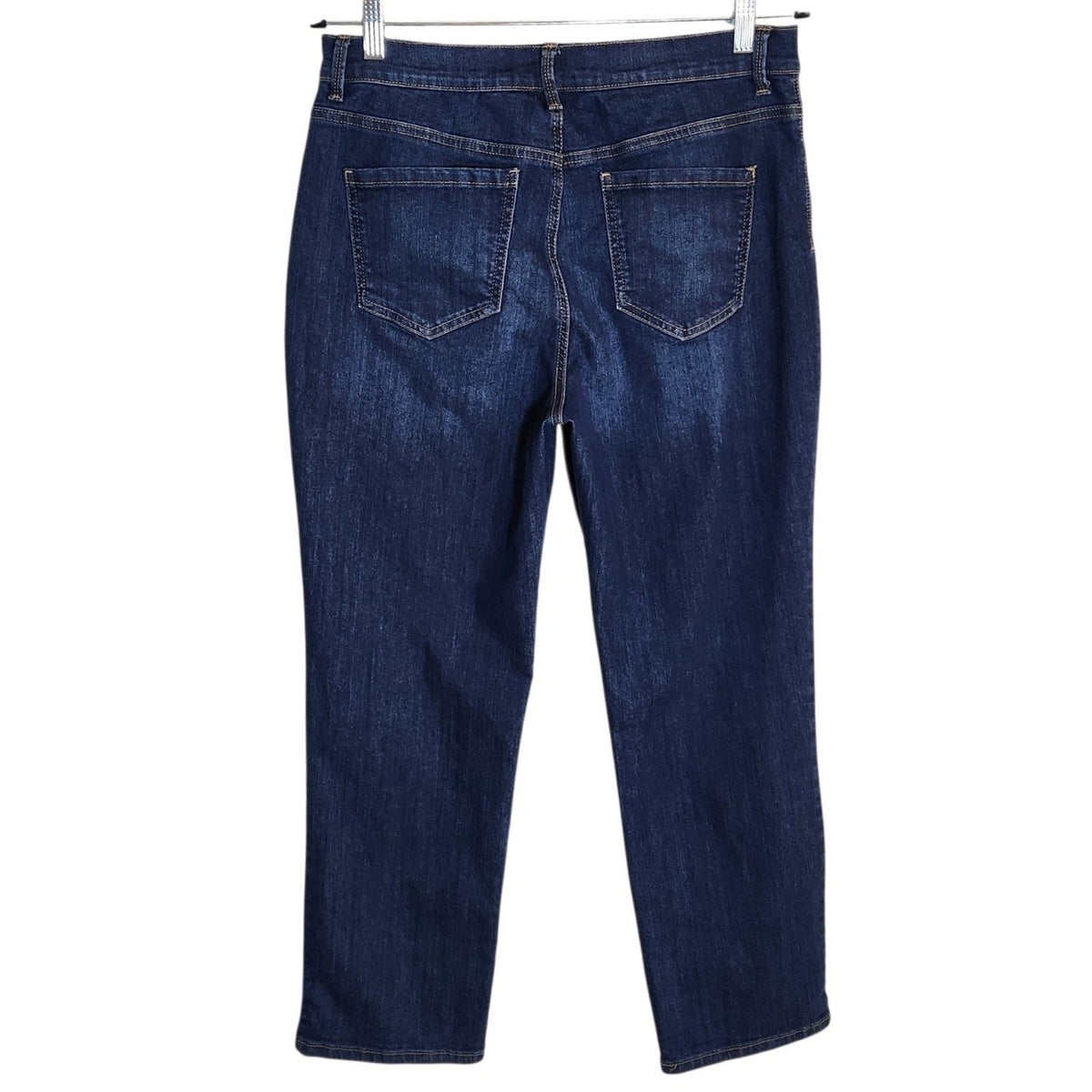 Gloria Vanderbilt Dark Wash Straight Leg Jeans Size 12 Short