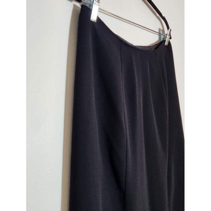 Michele Vintage Black Maxi Skirt Size 12
